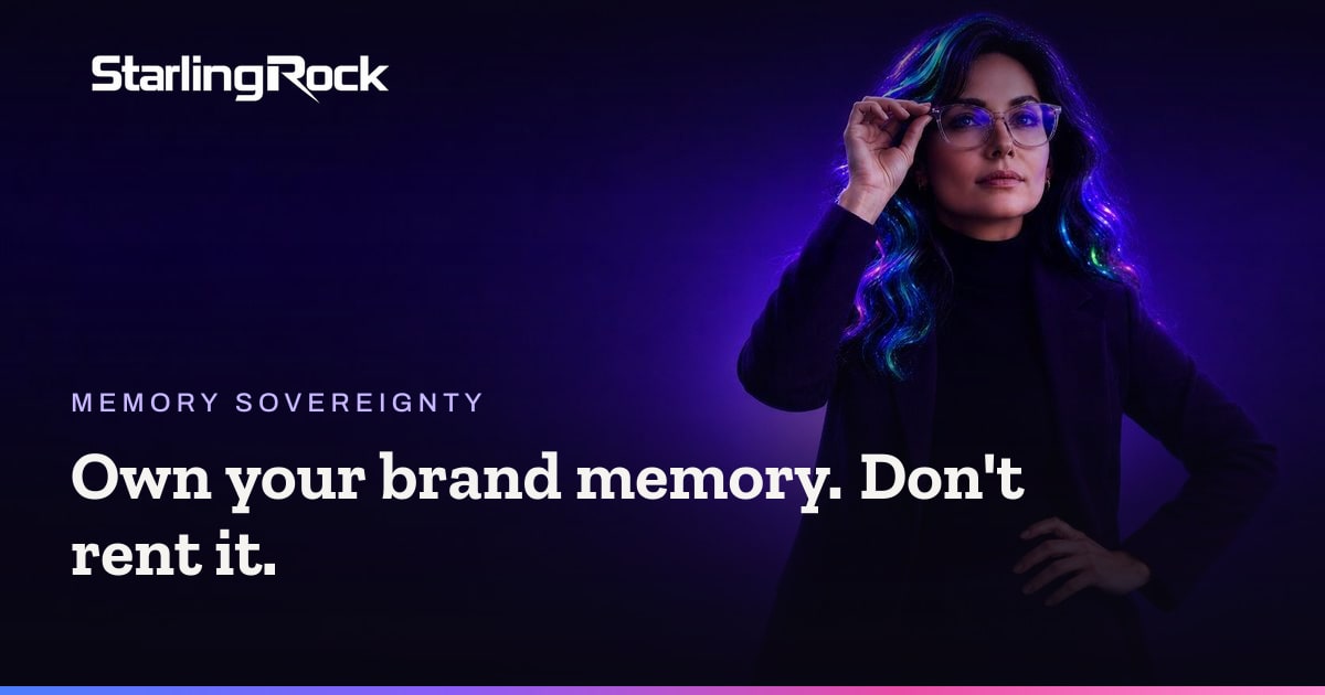 Own your brand memory. Don't rent it.